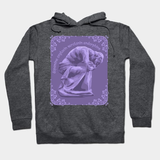 Need Some Happy Hormones Hoodie by Slightly Unhinged